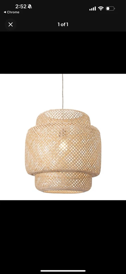 Lámpara de techo Zuo Modern Finch, natural - 56123 Foto 3 de 4