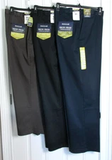 NEW MENS HAGGAR IRON FREE PREMIUM KHAKI CLASSIC FIT PANTS 42X29 44X32 $70