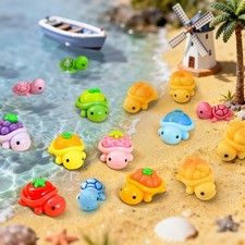 50 Pcs Mini Resin Animal Tiny Resin Animals Figurines Bulk Miniature Little Gift
