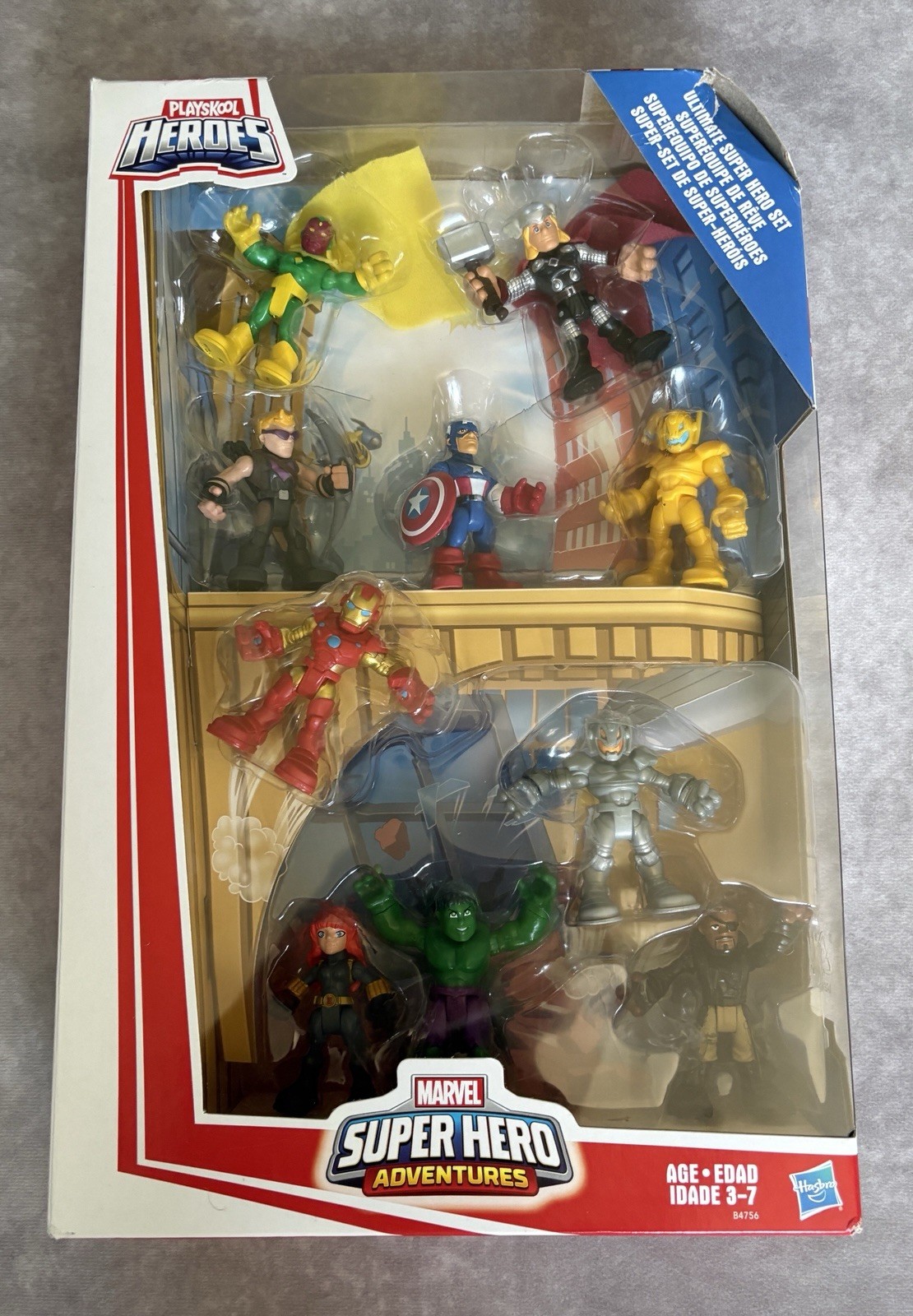 New Playskool Marvel Super Hero Adventures Ultimate Super He