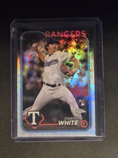 2024 Topps Chrome Logofractor Edition - #211 Owen White (RC) Texas Rangers 