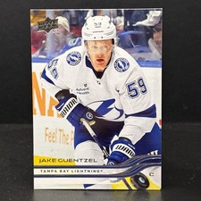 2025-26 Upper Deck Series 1 Base #160 Jake Guentzel- Tampa Bay Lightning