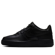 NIKE Air Force 1 Low GS - Triple Black - 314192-009 - Kids Size 5.5 - New