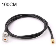 100cm RG58 UHF SO239 Female to SMA Male Cable for Wireless LAN & Wi-Fi Equipment