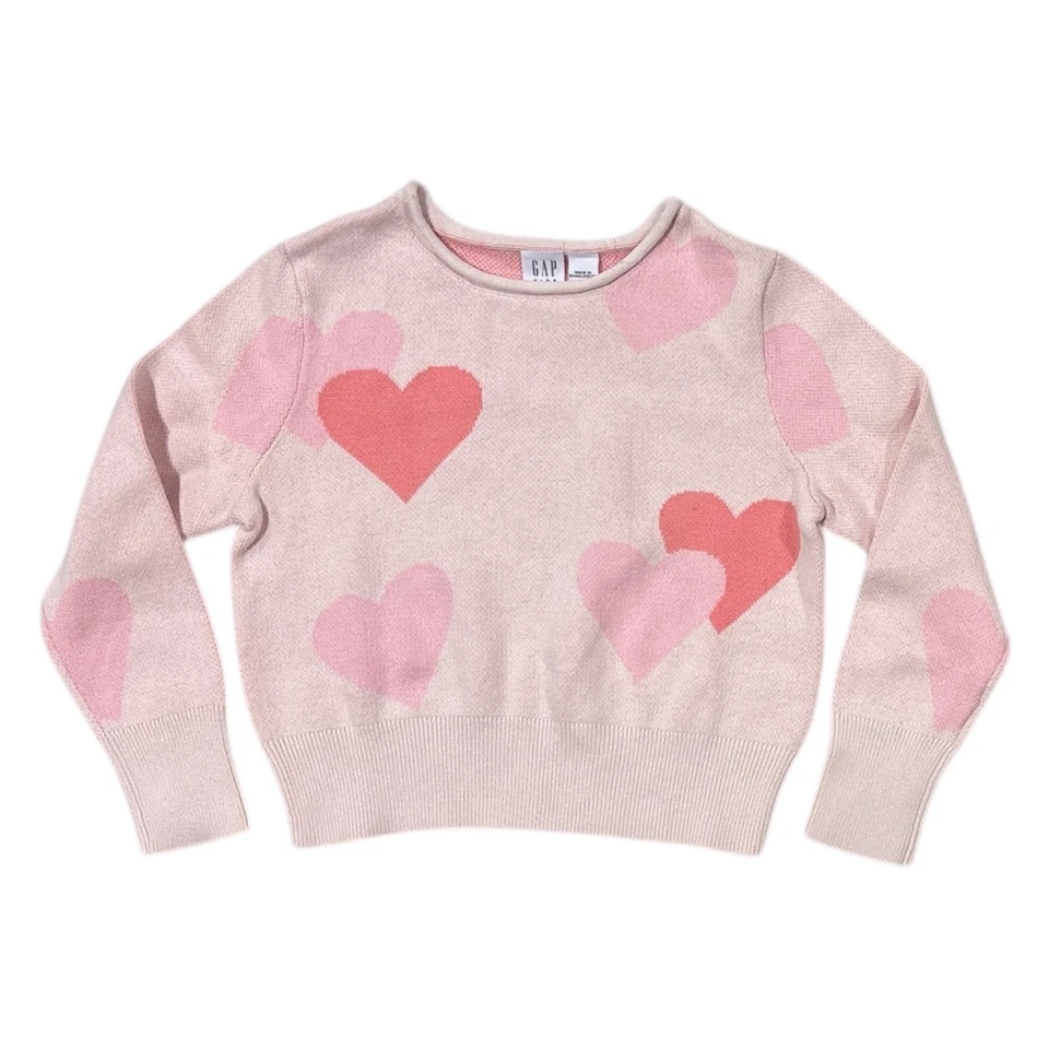 Gap Girl's Relaxed Fit 100% Cotton Long Sleeve Spring Sweater - Image 1 of 1