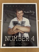 Bobby Orr BOSTON BRUINS SIGNED 16X20 Great North Road 106852