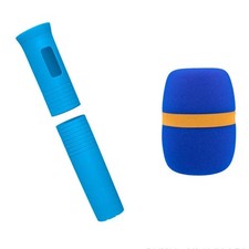 Elastic Wireless Microphone Protective Case Color Handle Cover Anti-Fall2524