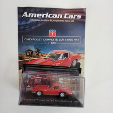 Chevrolet Corvette C2 Sting Ray - 1963 - 1/43 . Avec son fascicule American Cars