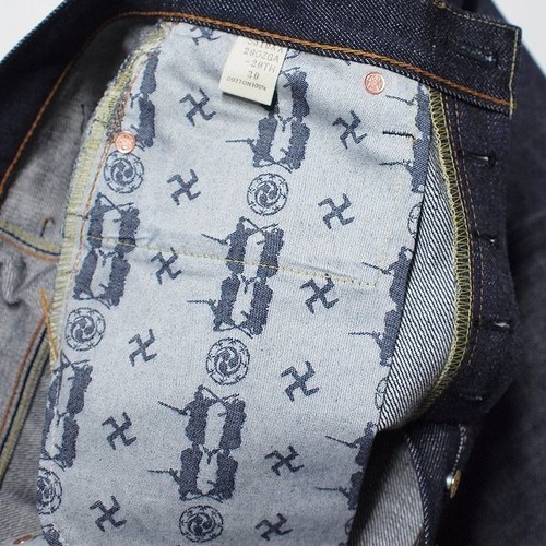 SAMURAI JEANS S510XX 20oz GA 20th Ganryujima Ver denim W30~W46in Indigo - Picture 22 of 23