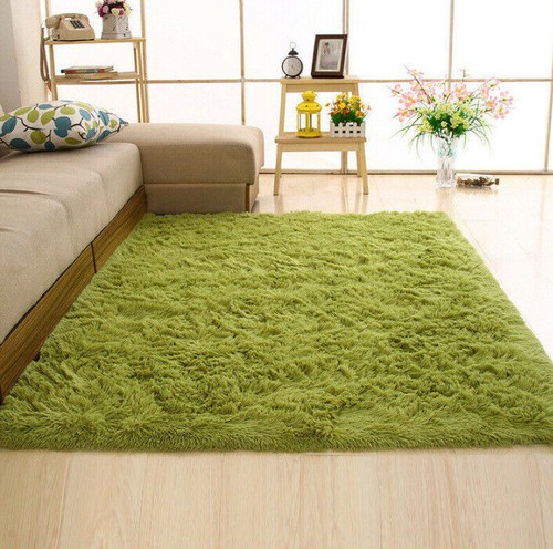 Fluffy Fur Area Rugs Soft Non-Slip Anti-Skid Dining Bedroom Carpet Floor Mat New - Picture 13 of 20