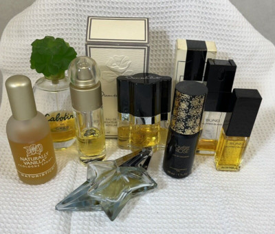 OSCAR, SUNG, ANGEL, CABOTINE, NATURALLY VANILLA, OMBRE ROSE, ELLIS PERFUMES