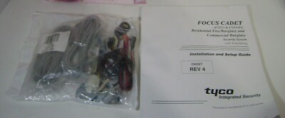 FOCUS CADET 472511 & 472514P2 RESIDENTIAL FIRE/BURGLARY SETUP GUIDE W/ HARDWARE