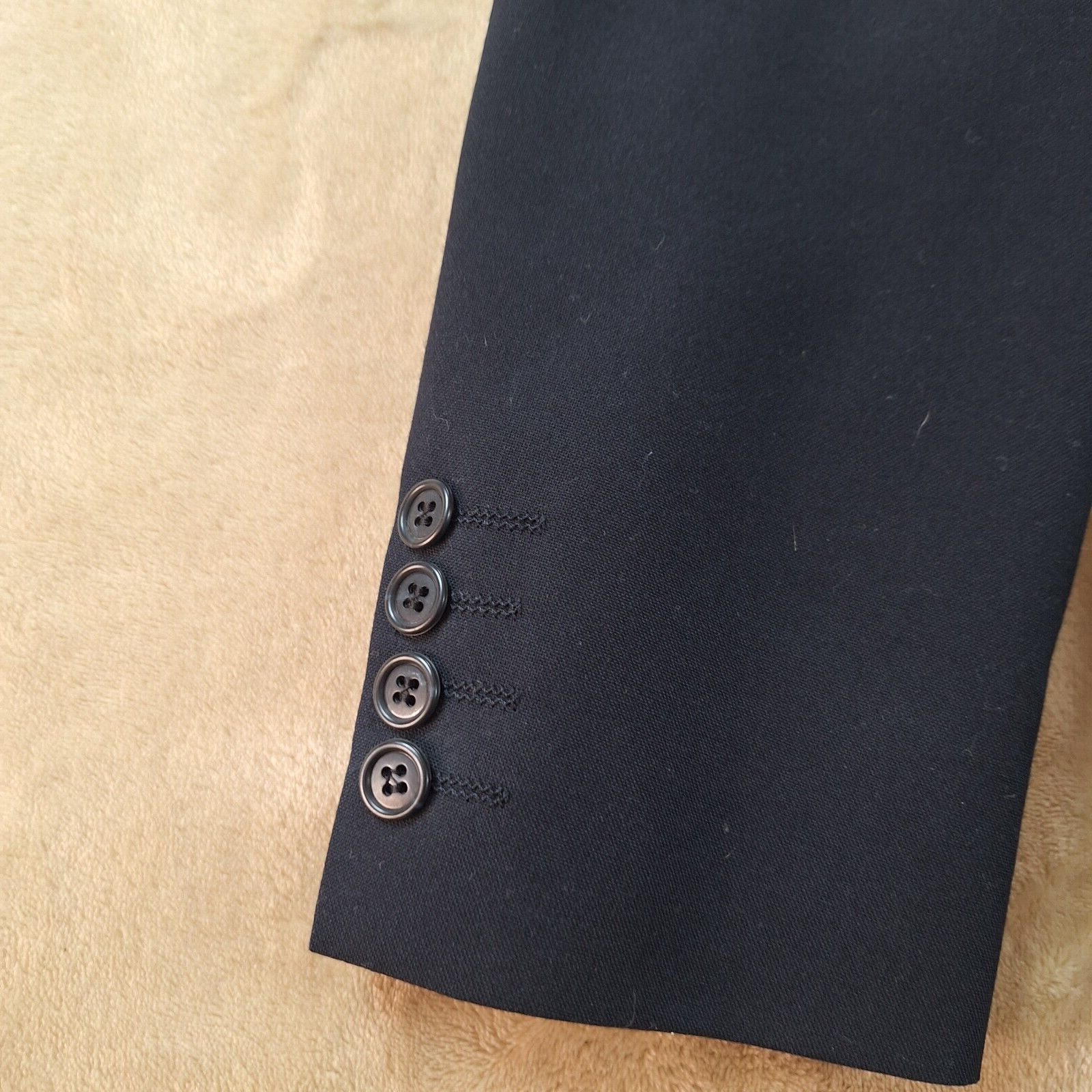 FILA Adams Row Anderson Little Blazer Uomo 38S Blu Monopetto Monoventilato