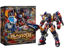 2025 Korean Miniforce Dinoid REX KAISER Transformer Robot Toy