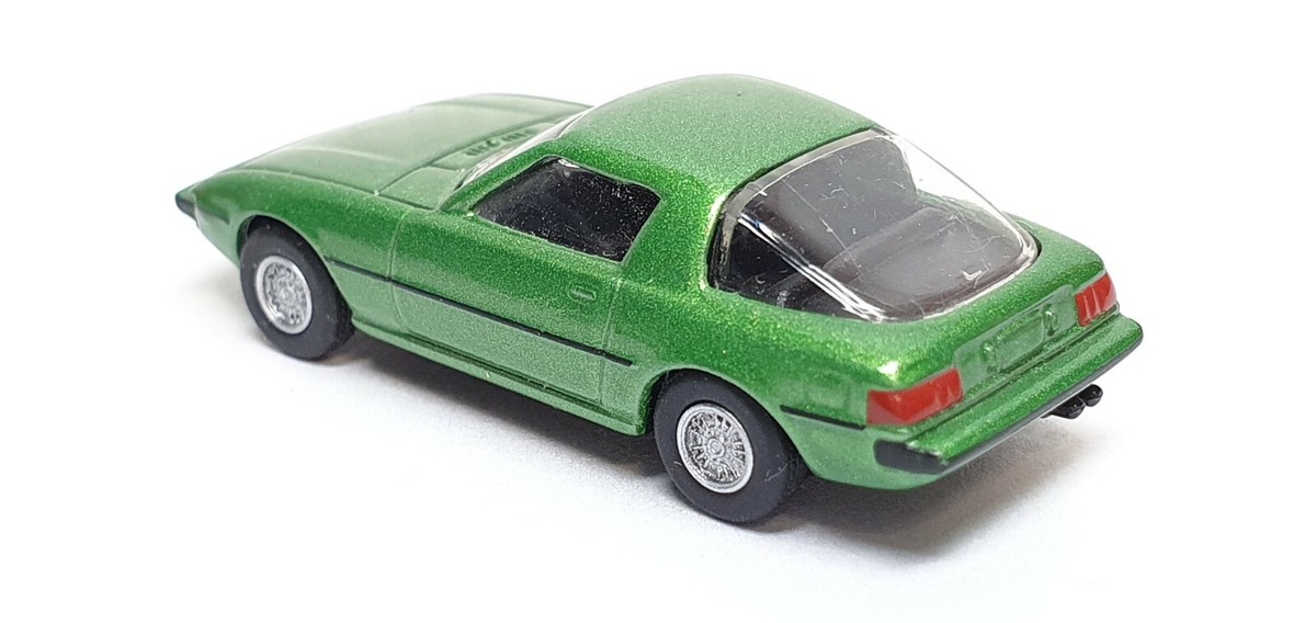 1/100 Kyosho MAZDA SAVANNA RX-7 SA22 Green diecast car model | eBay