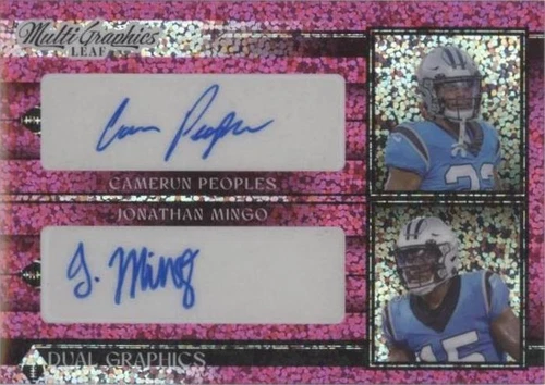 2023 Leaf Eclectic Camerun Peoples Jonathan Mingo #MDG-15