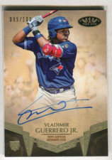 2019 Topps Tier One Break Out Autograph Vladimir Guerrero Jr. 89/100 A45 081