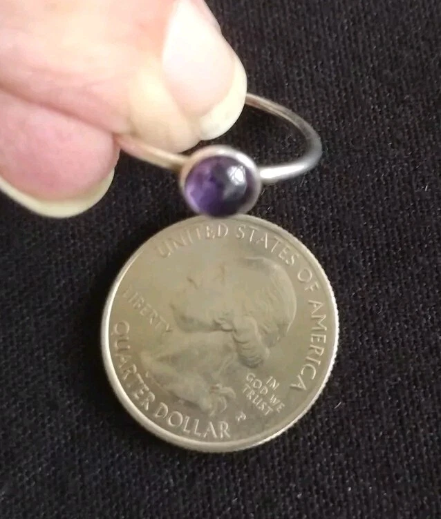 Pandora February Droplet Ring RETIRED size 58 USA-8. 5 - Image 4 of 4