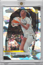2024 Panini Prizm WNBA Angel Reese Rookie RC #10 Silver Cracked Ice Prizm