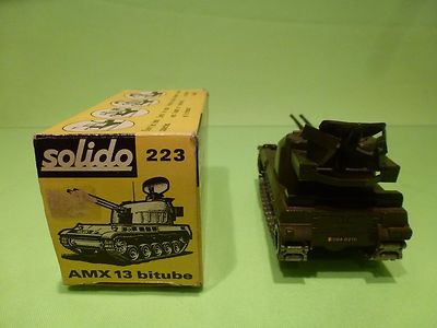 Solido - 1:43 - AMX 13 Bitube anti-aérien Réf 223 Made in
