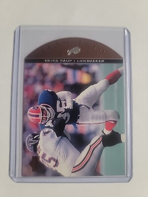 1996 Upper Deck Team Trio #TT3 Bryce Paup Buffalo Bills 
