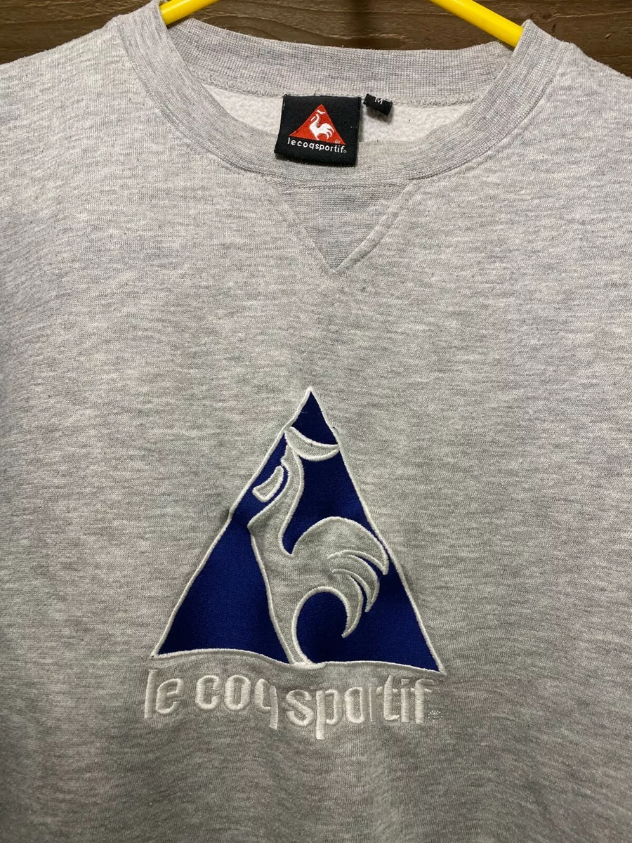 vintage sweatshirt le coq sportif gray eBay