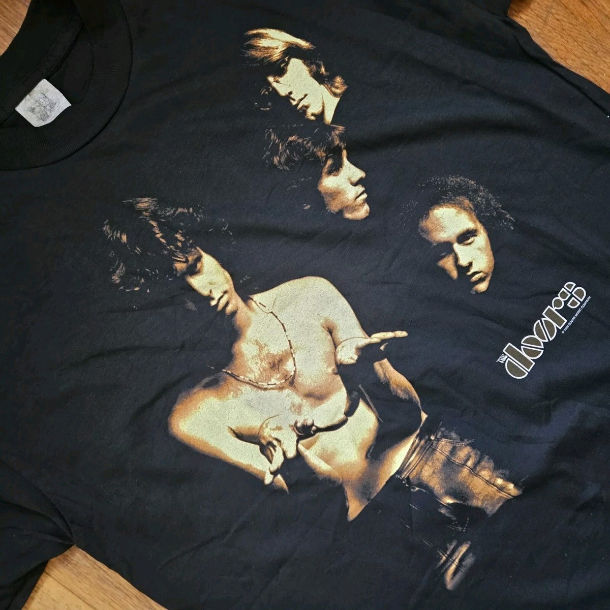 Vintage 1999 90s The Doors Music Company tee t-shirt Jim