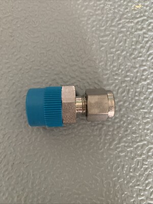 1-Swagelok SS-400-1-6 Stainless Steel Connector Fitting, 1/4'' Tube x 3/8'' M NPT