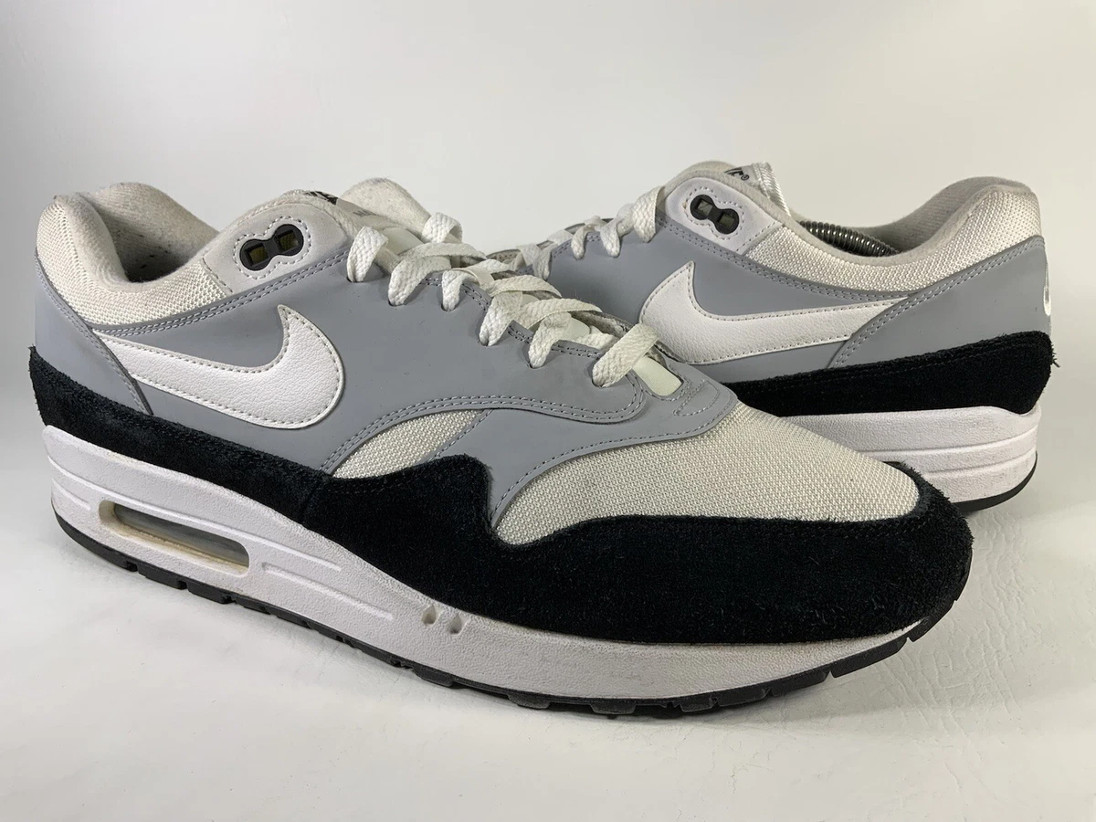 Nike Air 1 Wolf Grey Black White Mens Size 13 Rare AH8145-003 Running AM1 | eBay