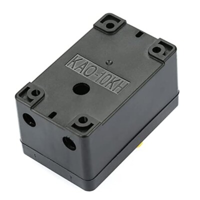 Interruttore Start Stop 75x52mm Interruttore Pulsante Impermeabile On/off KAO-5M - 10A 380V AC, Dimensioni 75x52 Mm, Per Uso Industriale Ori Switch