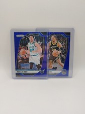 2024-25 Panini-Prizm Basketball Wave Blue Prizm /125 Parallels(Pick Your Player)