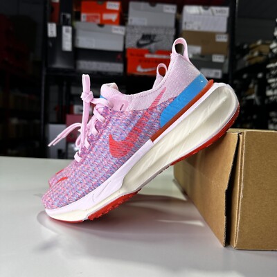 WMNS NIKE ZOOMX INVINCIBLE RUN FLYKNIT 3 PINK FOAM-CRIMSON SZ 6.5