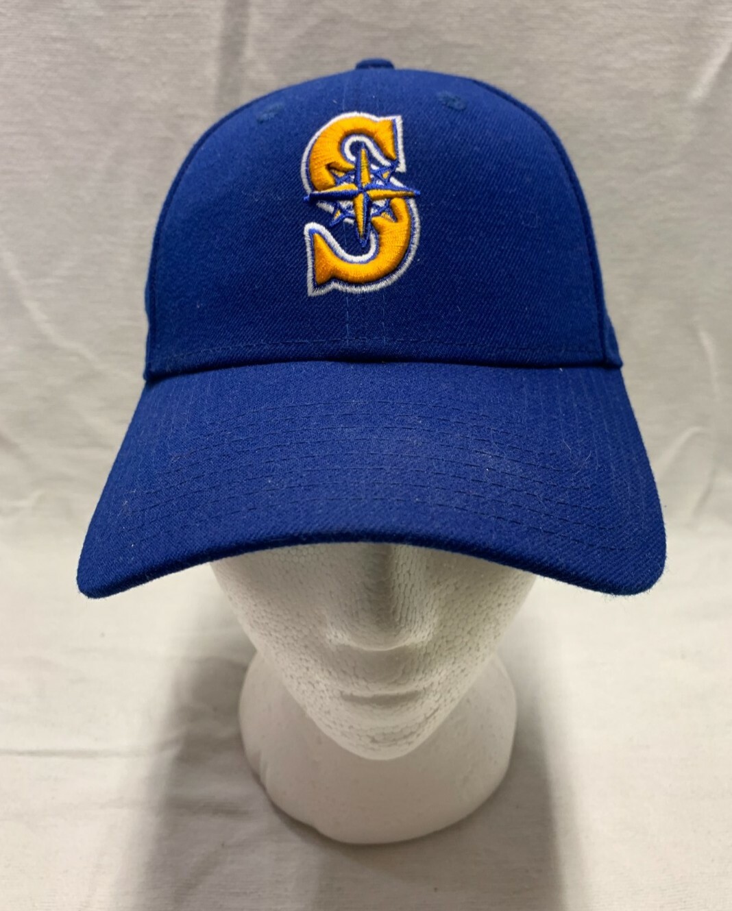 Seattle Mariners Baseball Hat, Adjustable, Blue w… - image 1