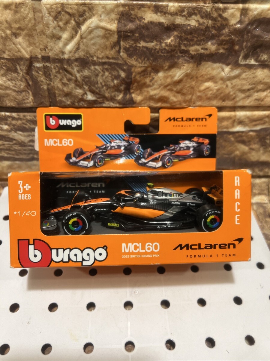 Gurago MCL60 Mclaren Formula 1 Diecast 1:43 Scale Race Car 5” Toy
