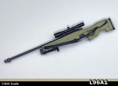 NEW 1/6 British L96A1 Sniper Rifle Weapon Model for 12