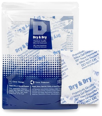20 Gram15 Packets Silica Gel Packets Desiccant Packs Silica Gel Packs Silica ...