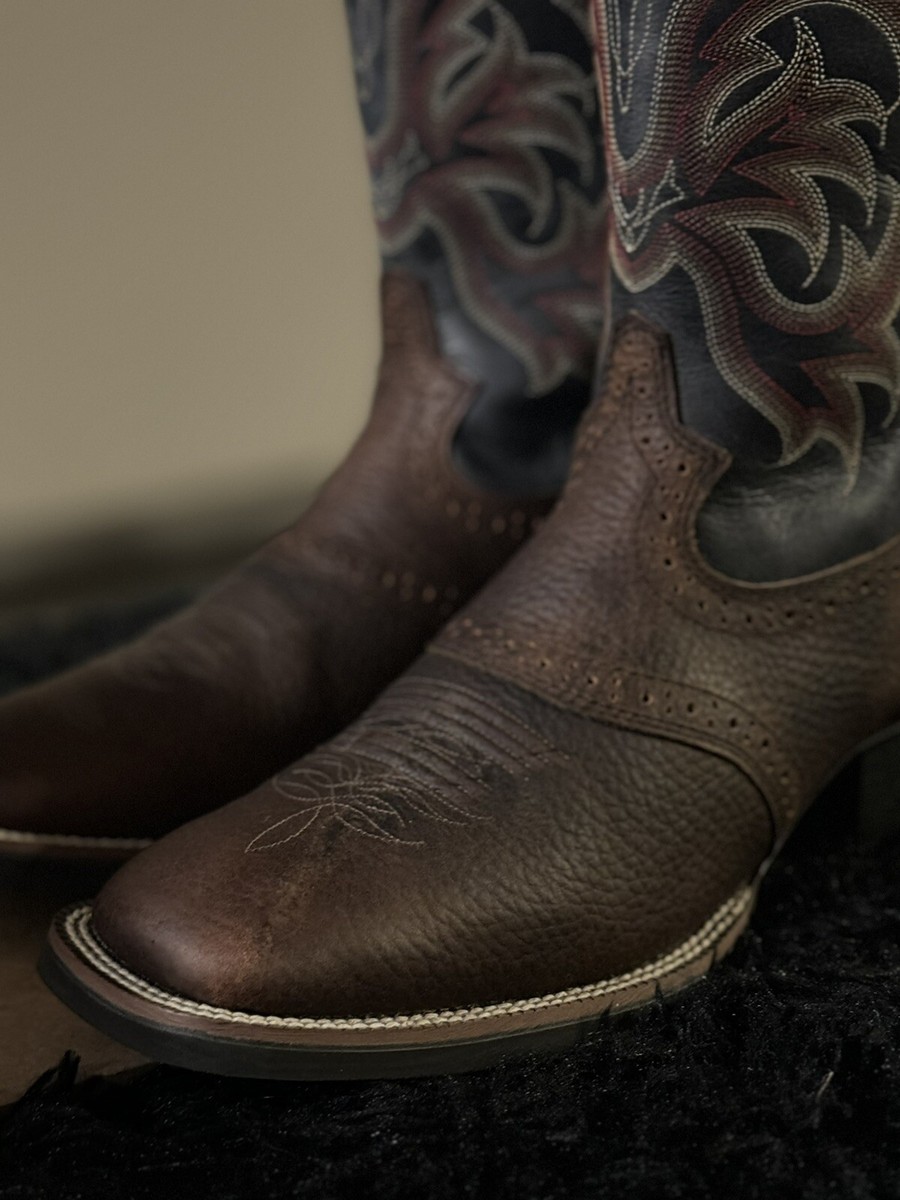 Justin Boot Brown Men display picture 2