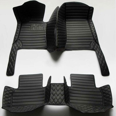 For Toyota Vios Corolla Prado RAV4 Land Cruiser Anti-slip Luxury Car Floor Mats
