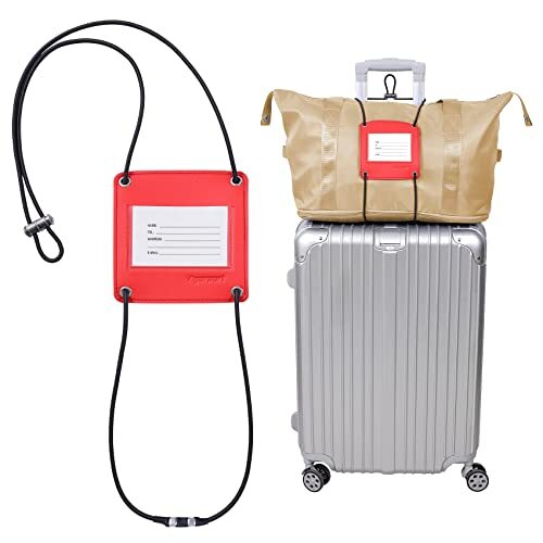 Luggage Straps, Travel Belt for Luggage Over Handle, High Elastic Bag Bungee-image