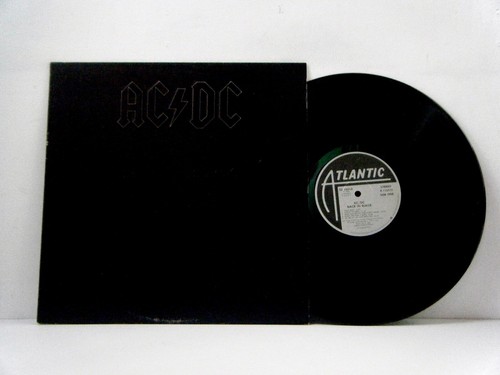 AC/DC LP Back In Black 1980 Atlantic acdc vinyl | eBay