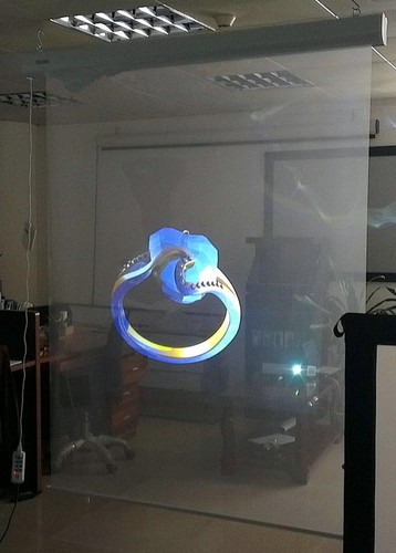 A4 Size Transparent 3D Holographic 