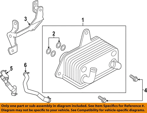 FORD OEM 19-23 Bronco Cooling Trans Oil Cooler-Trans Cooler Bolt W720545S442