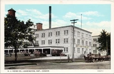 HJ Heinz Co. Leamington Ontario Unused Postcard F33