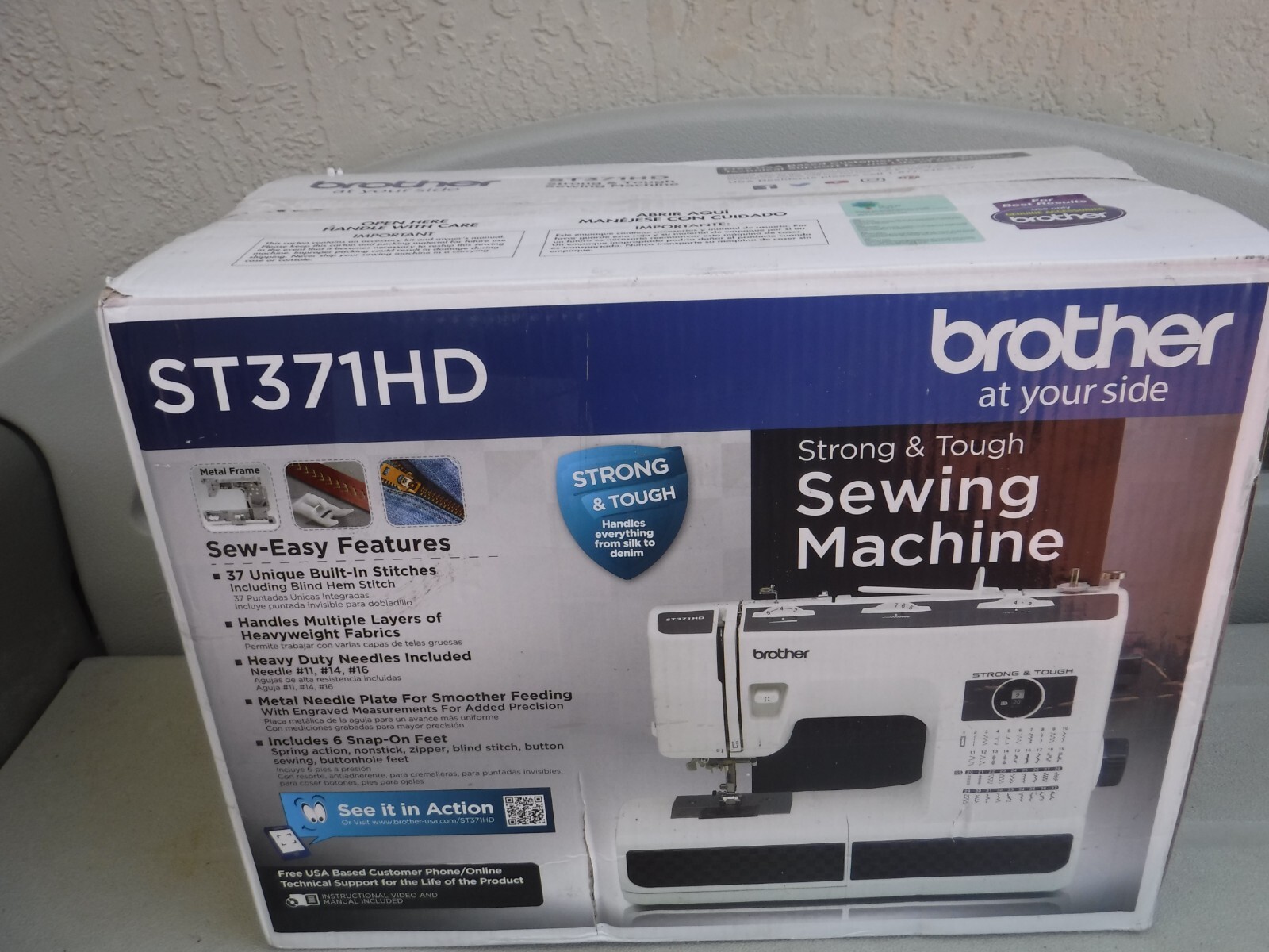Brother ST371HD Strong and Tough Sewing Machine with 37 Stitches