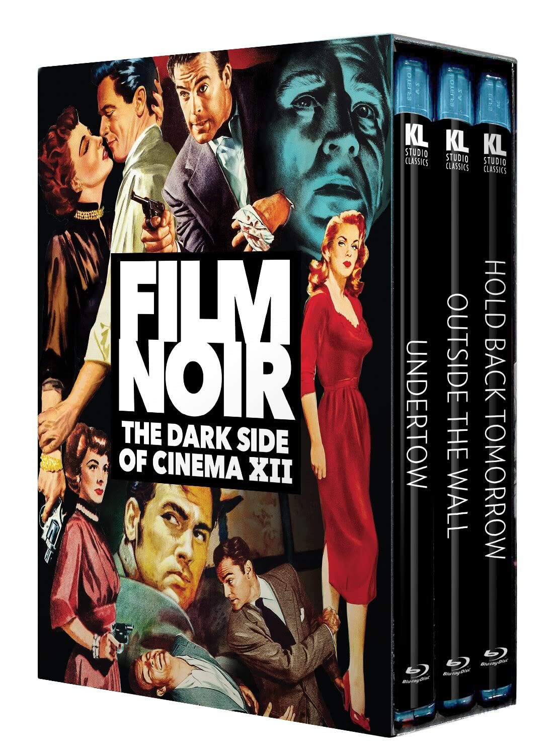 Film Noir: The Dark Side of Cinema XII (Blu-ray) Richard Basehart Scott Brady