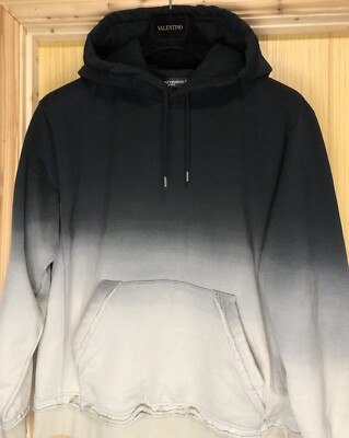 MASTERMIND WORLD Herren Gabardine Exposed Trim Hoodie Schwarz Größe M UVP 1.395£
