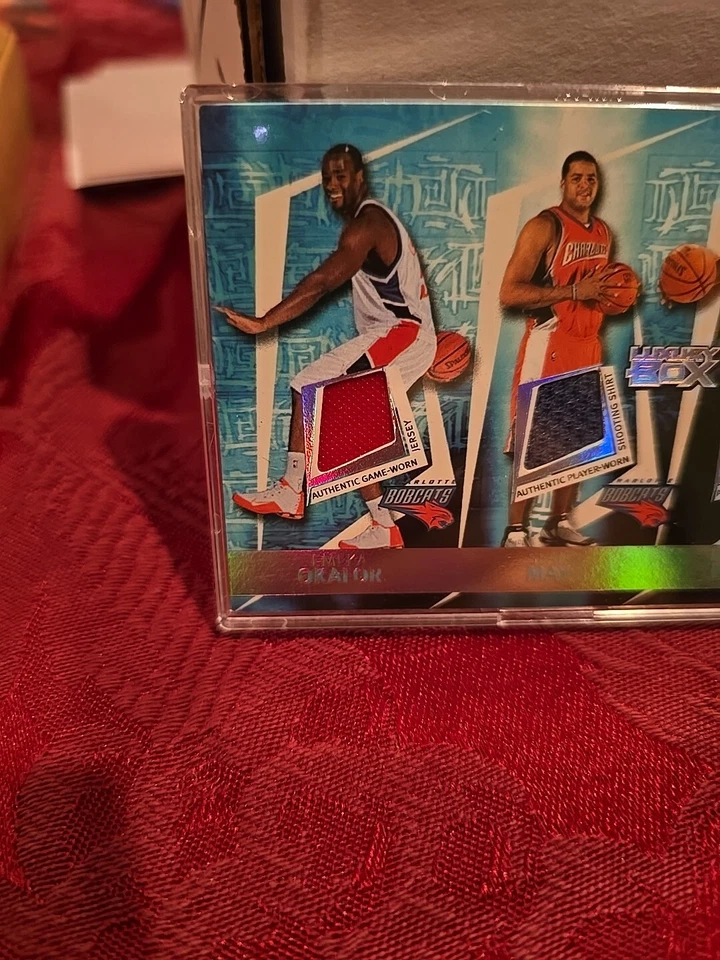 2005-06 Luxury Box Triple Double 5 Relics Okafor May Felton Robinson Kapono /193 - Image 2 of 4