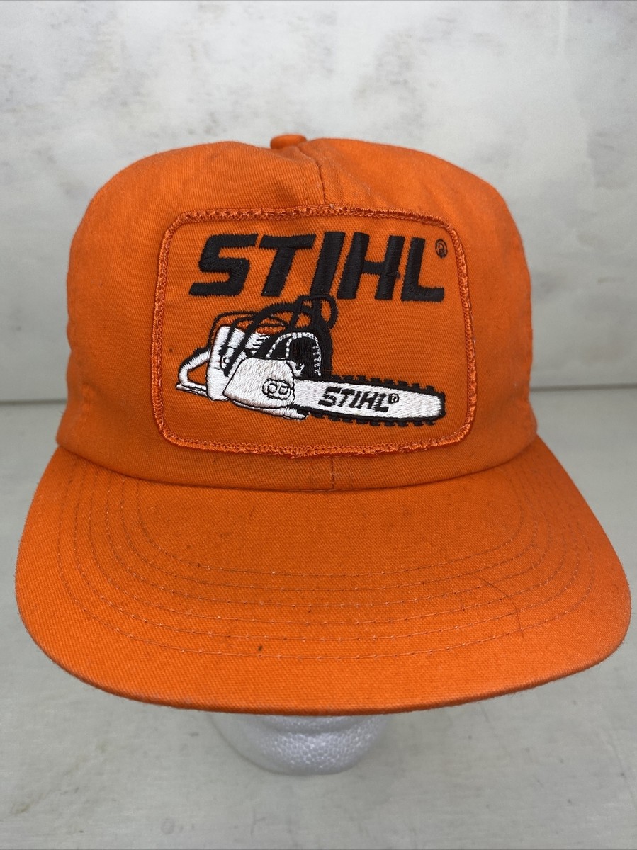 Vintage 70s 80s K Products K Brand Stihl Patch Mesh Snapback