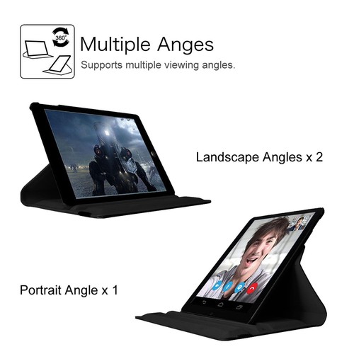 Rotating Case for iPad Air 13 Inch Case M2(2024), iPad Pro 13 Inch M4 Chip 2024 - Picture 5 of 16
