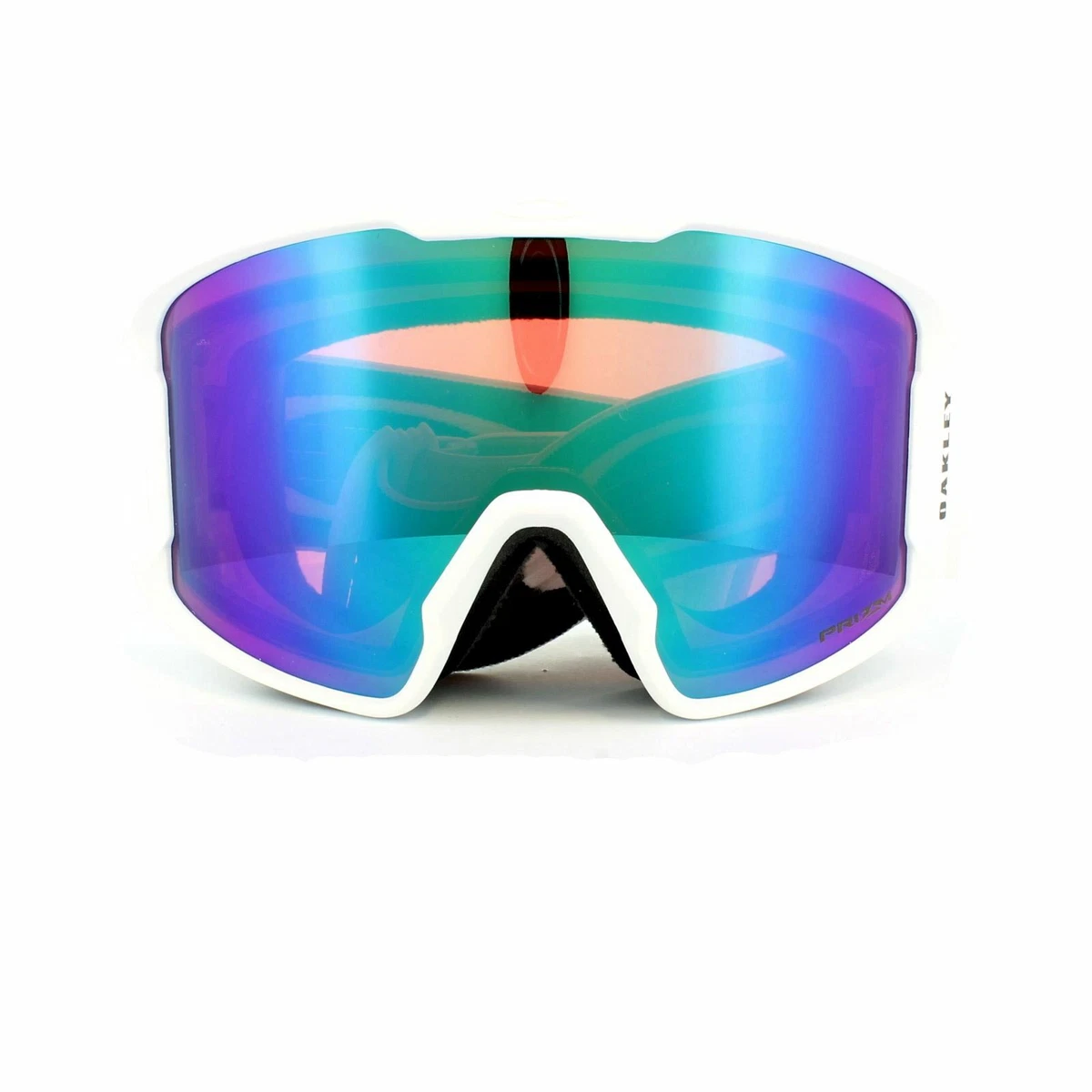 Oakley Ski Goggles Line Miner OO7070 14 Matt White Prizm Jade Iridium